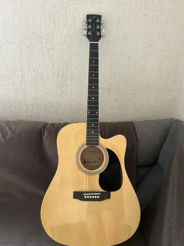Violão Vogga VCK370 NT + Capa CB GAB - Ótimo Estado