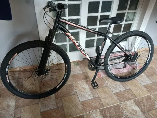 Bicicleta aro 29 aço carbono 
