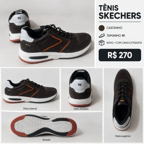 Sapatenis Masculinos Novos