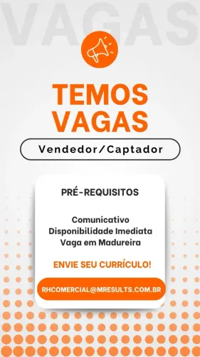 VAGA VENDEDOR
