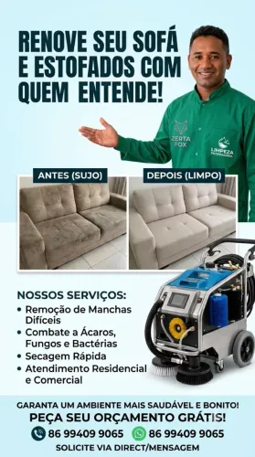 Higienizaçao de sofas ,bancos e camas