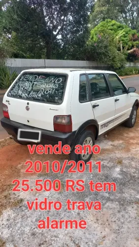 Fiat Uno Mille WAY Economy 1.0 F.flex 4P 2011