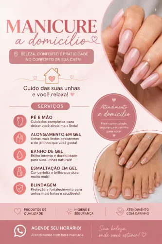Manicure a domicílio