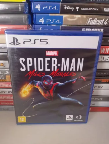 Spiderman Miles Morales (novo lacrado)