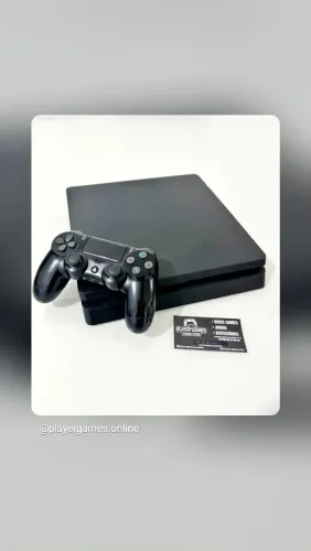 Playstation 4 Slim Completo!! (Aceito Cartão)