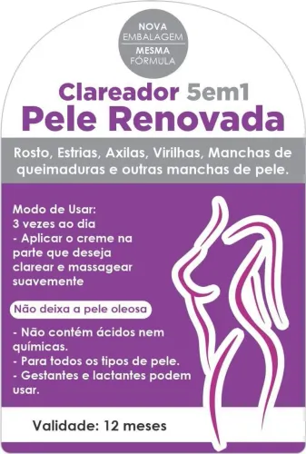 Clareador de pele 