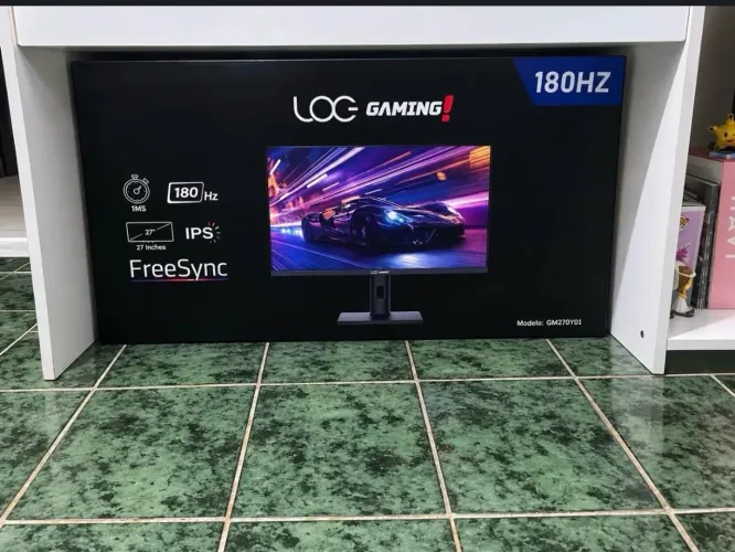 Monitor Gamer LOG Gaming 27 IPS Full HD 180Hz FreeSync