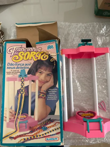 Brinquedo Antigo Trancinhas da Sorte 