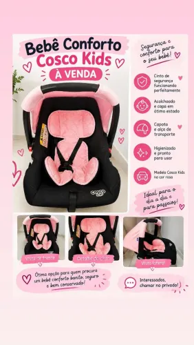 Bebê conforto cosco