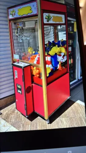 Máquina de pegar bichinhos 
