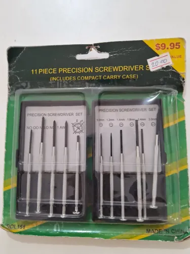 Kit de Chaves de precisão com 11 peças