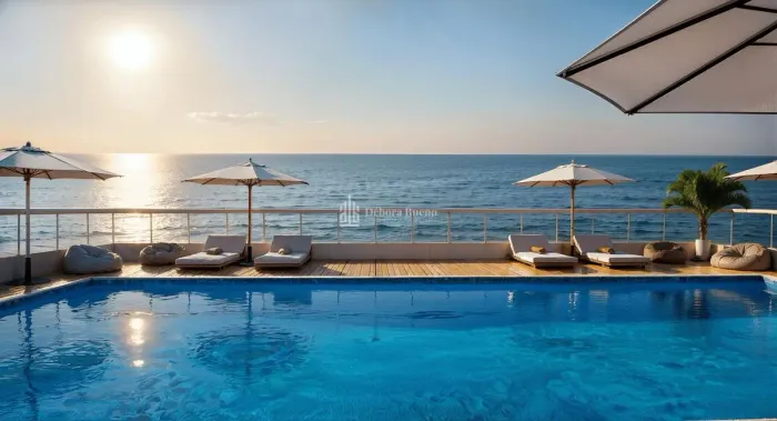 Alto Padrão Frente Mar R$ 110 Mil Entrada - 2 Dormts, 2 vagas, VISTA MAR