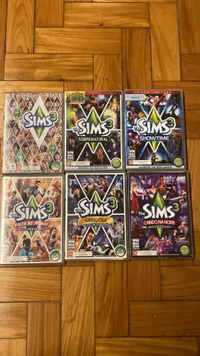 Lote de jogos The Sims 3 Originais PC. 
