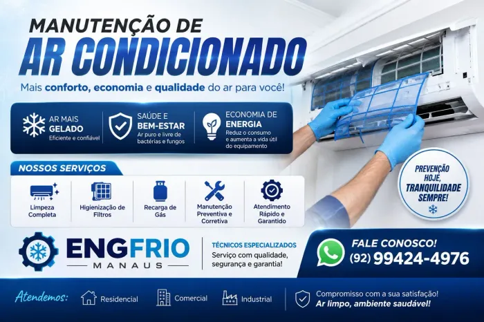 Assistência especializada ar condicionado