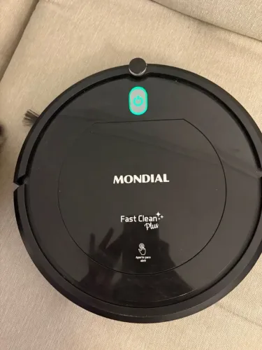 aspirador de pó robô mondial fast clean plus preto