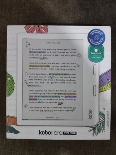 Kobo Libra Colour Novo com Case e Caneta!