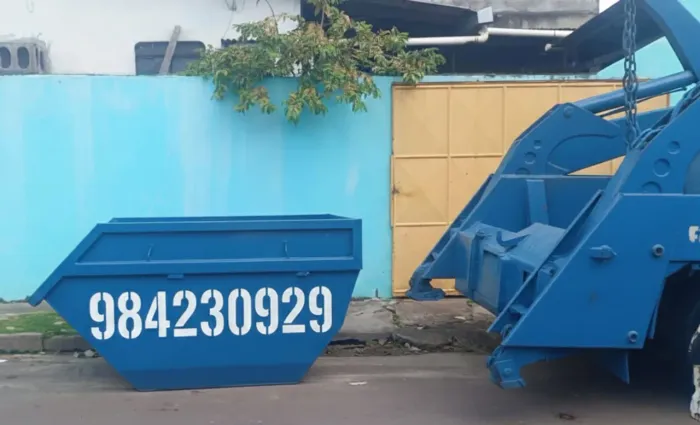 Entulho Caixa de entulho Disk entulho Papa entulho coletor lixeira Intulho cuba 