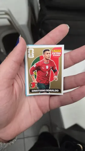 Figurinha rara cristiano Ronaldo
