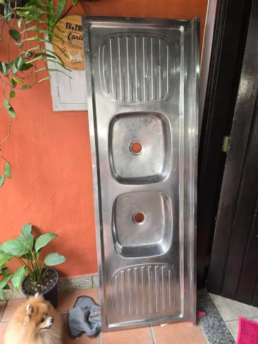 Pia Inox 1,80m