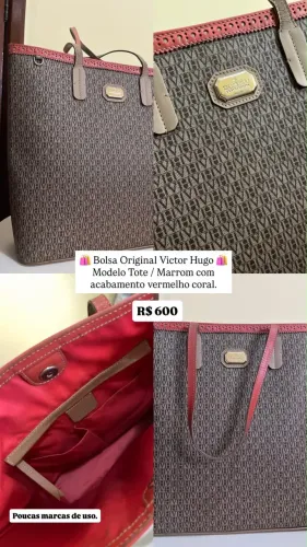 Bolsa Vítor Hugo original
