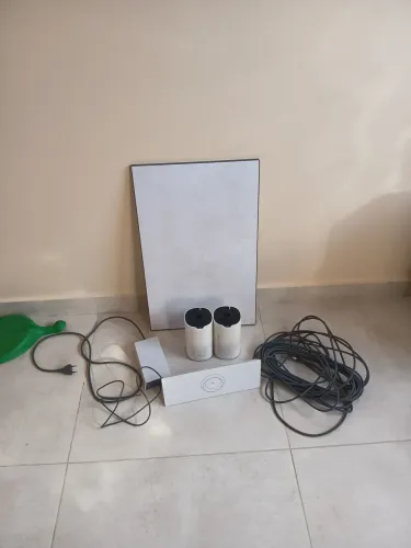 Antena starlink Stander com 2 entradas cabo último lançamento acompanha 2 roteadores deco