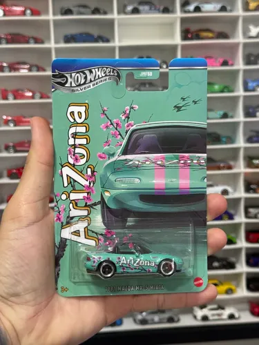 Hot wheels silver series Mazda Miata Arizona  