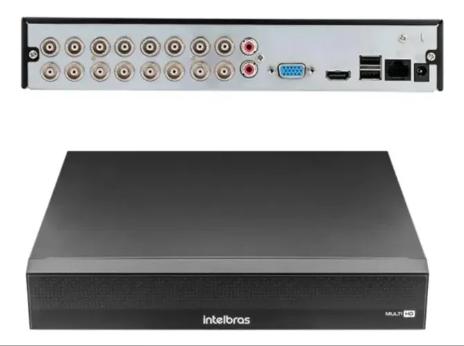 Gravador Dvr Intelbras 16 Canais Multi Hd Mhdx 3116-c Sem Hd