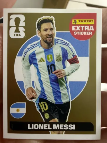 4 figurinhas messi 