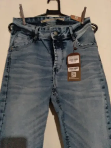 CALCA JEANS LYCRA FEMININA NUMERO 38