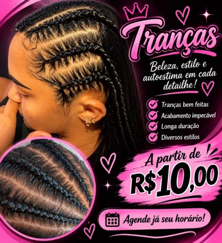 Trancista em São Luís - Tranças a partir de R$ 10,00