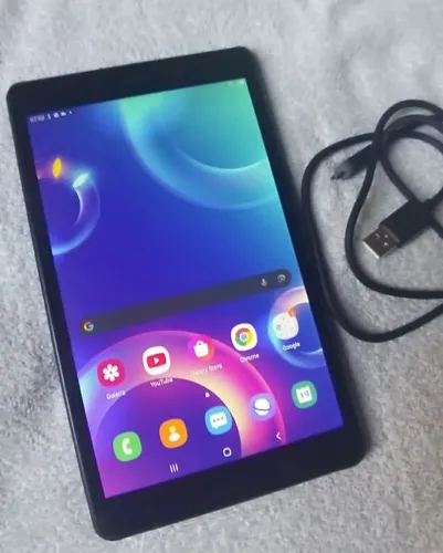 Tablet Samsung tab A + caixa