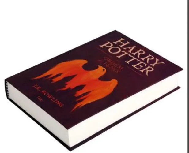Livro harry Potter e a ordem da fênix ( capa dura)