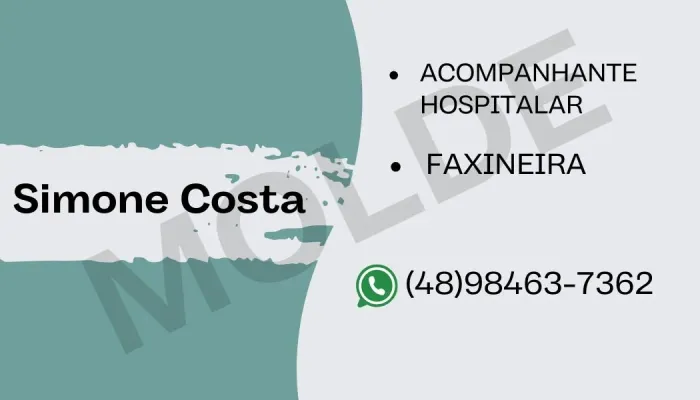 Faxineira/diarista 