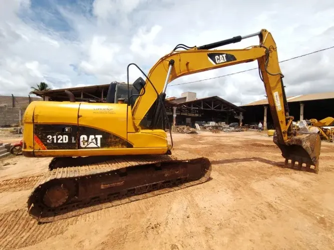 Escavadeira Hidraulica Cat 312d 2008 Em Otimo Estado