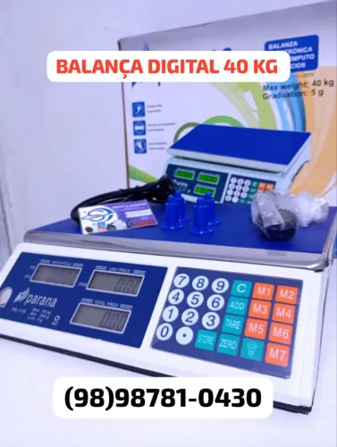 Balança Digital 40Kg Prática e profissional