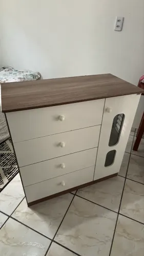 Cômoda Reller Infantil em Ótimo Estado 