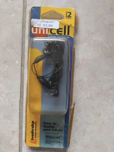 Fone de ouvido UNICELL
