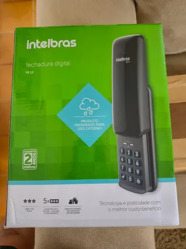Fechadura eletrônica intelbras