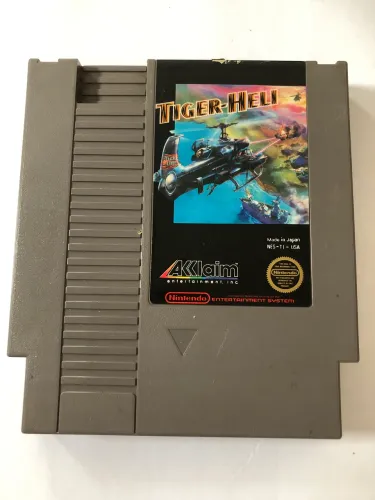 CARTUCHO TIGER -HELI NINTENDO ORIGINAL AKKALAIM