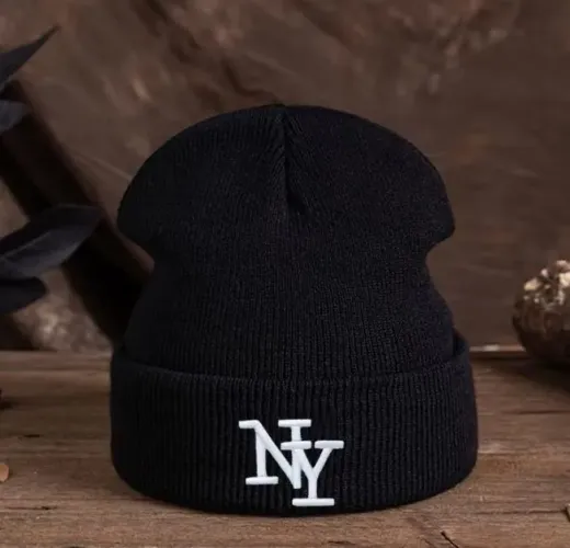 Gorro NY preto Novo