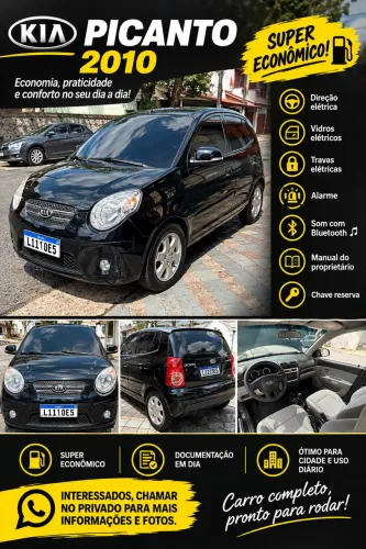 Kia Motors Picanto EX 1.1/1.0/ 1.0 Flex Mec. 2010