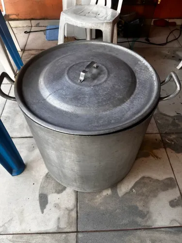 Panela caldeirão inox 150L 