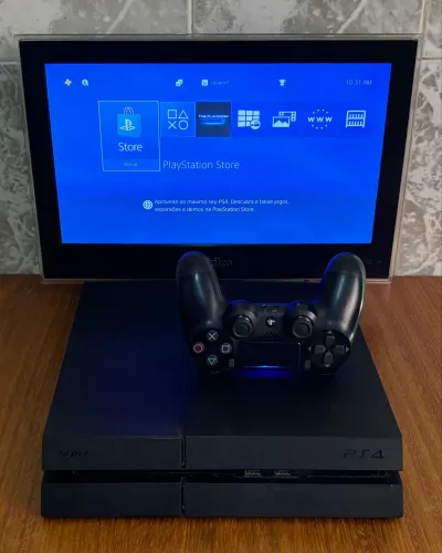 PlayStation 4 Fat Fosco 500GB - Aceito Trocas - Leia a Descrição