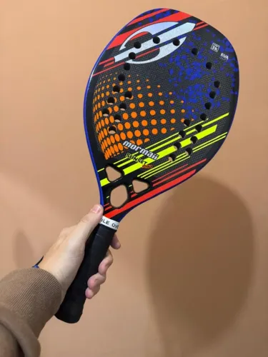 Raquete de Beach Tennis Mormaii Sunset Pro Carbono 3k