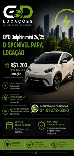 BYD Dolphin Mini (Elétrico) 2025