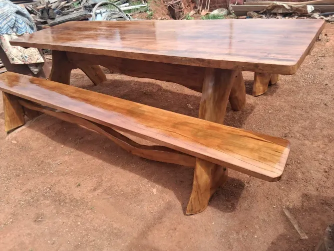 Mesa rústica 3x0.80