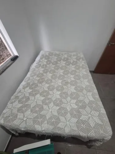 Colcha crochê casal