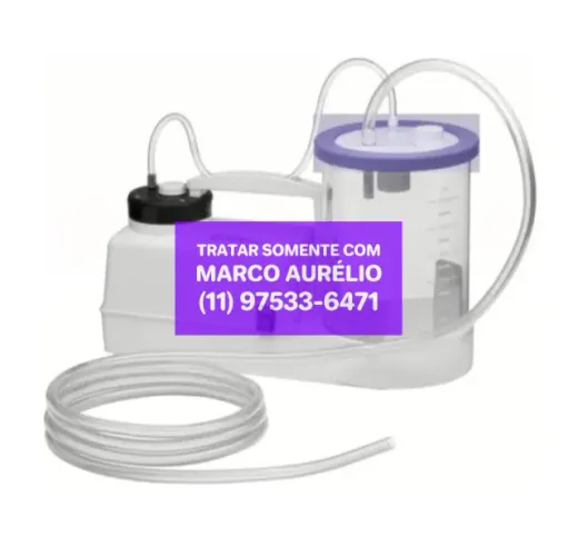 Aspirador Clínico Aspira Max 1,3 Litros Bivolt MA520-60 Novo Sem Uso - R$ 350