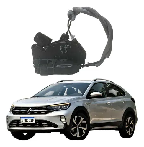 Fechadura Porta Traseira Direita Vw Nivus 2018 A 2021