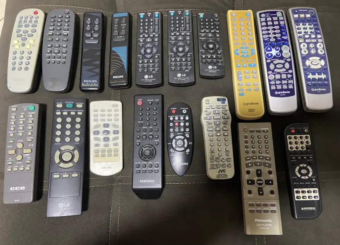 Controle dvd som tv home Sony Samsung LG JVC Philips 